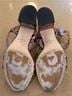 Cole Haan Snake Print Pink Black Sandals Size 9 - photo 4