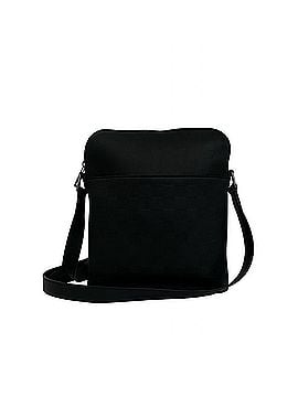 Louis Vuitton LOUIS VUITTON Louis Vuitton Pochette District Damier Infini Leather Shoulder Bag Black 46239 (view 1)