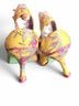 Irregular Choice Floral Yellow Pink Purple Teal White Heels Size 10 - photo 5