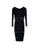 Bebe Black Cocktail Dress Size S - photo 1