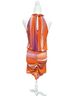 Marciano Floral Multi Color Orange Purple White Cocktail Dress Size M - photo 2