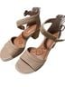 Lucky Brand Gray Tan Heels Size 8 - photo 1