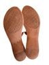Tory Burch 100% Gauze Solid Tan Multi Color Sandals Size 5 1/2 - photo 2