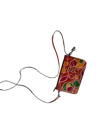 Indian Tropical Fashion Leather Crossbody Bag (view 1)