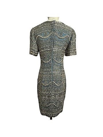 Oleg Cassini Black Tie Cocktail Dress (view 2)