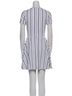 Opening Ceremony Stripes White Black Casual Dress Size M - photo 2