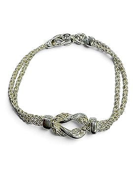 Tiffany & Co. TIFFANY&amp;Co. Tiffany Vintage Double Glove Bracelet, 925 Sterling Silver, Made in Italy, Weight 18.4g, Women's/Men's, Comes with Box and Dust Bag. (view 1)