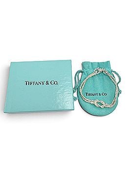 Tiffany & Co. TIFFANY&amp;Co. Tiffany Vintage Double Glove Bracelet, 925 Sterling Silver, Made in Italy, Weight 18.4g, Women's/Men's, Comes with Box and Dust Bag. (view 2)