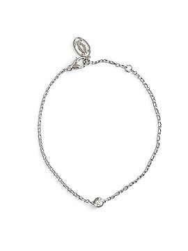 Cartier Cartier B6037200 Damour SM 1P Diamond 750 (WG) Bracelet, White Gold, Weight 2.28g, Women's. (view 1)