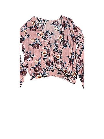 American Eagle Outfitters Long Sleeve Blouse (view 1)