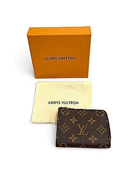 Louis Vuitton LOUIS VUITTON M83476 Portefeuille Noir Compact Armagnac Leather Wallet/Coin Case, Made in France, Women's, with Box and Dust Bag. (view 2)