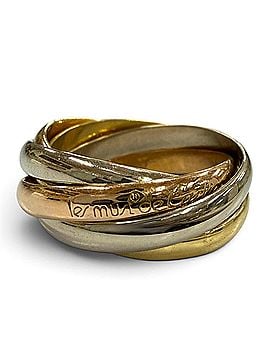Cartier Cartier A5976J Trinity 5-Row Ring in 750 (Yellow Gold x Pink White Gold) -, Weight 8.23g Women's/Men's Accessory (view 1)