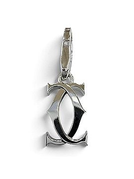 Cartier Cartier BR1846 2C Charm 750 (WG) Pendant Top White Gold Weight 2.43g Women's (view 2)