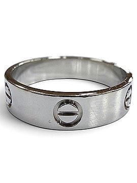Cartier Cartier FEV390 Love Ring Classic PT950 Platinum Silver 64 Weight 8.83g Men's Accessory (view 2)