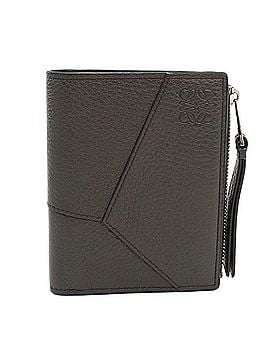 Loewe LOEWE Bi-fold Wallet C510W73X14 Slim Compact Puzzle Men's Gray (view 1)
