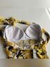 Cache Houndstooth Floral Black Yellow Cocktail Dress Size XS - photo 7