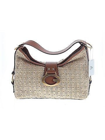 Guess Camden Raffia Woven Shoulder Bag Guess Shoulder Bag (view 1)