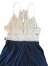 Double Zero White Blue Casual Dress Size M - photo 2