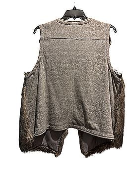Jessica Simpson Faux Fur Vest (view 2)