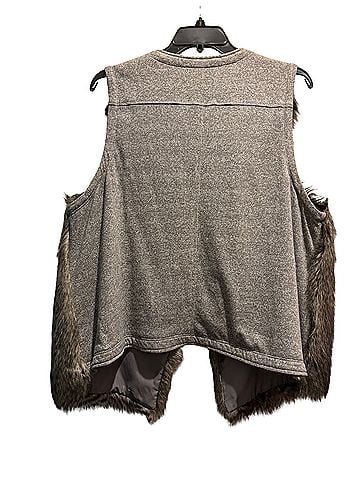 Jessica Simpson Faux Fur Vest (view 2)