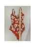 Eberjey Tropical Orange One Piece Swimsuit Size XS - photo 4