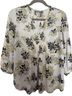 Delia's Floral Blue T-Shirt Size L - photo 1
