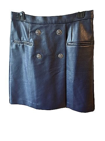Ann Taylor Faux Leather Skirt (view 1)