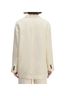 Everlane 100% Flax 100% Cotton Solid Ivory Blazer Size 16 - photo 5