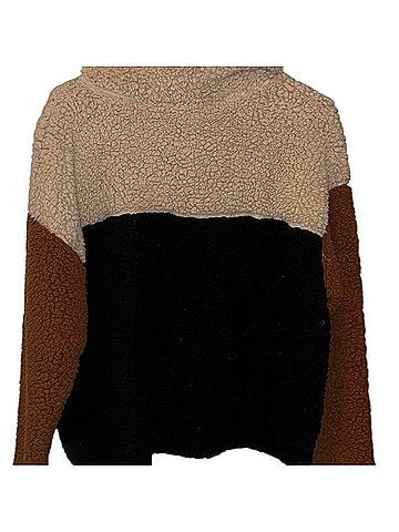 Le Lis Pullover Sherpa Long Sleeve T-Shirt (view 2)