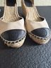 Tory Burch Tan Black Wedges Size 8 1/2 - photo 7