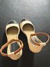 Tory Burch Tan Black Wedges Size 8 1/2 - photo 3