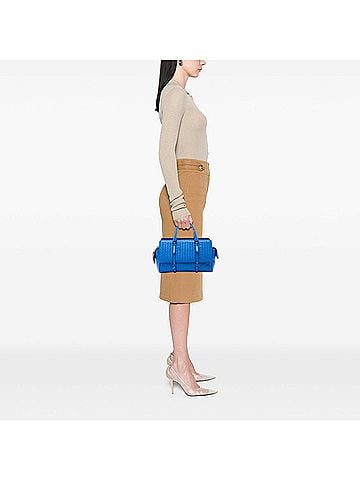 Bottega Veneta Medium Nappa Intrecciato Monaco Satchel (view 2)