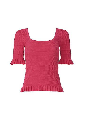 Adam Lippes Short Sleeve Blouse (view 1)