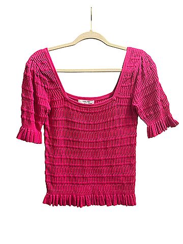 Adam Lippes Short Sleeve Blouse (view 2)