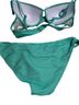 Reef Stripes Teal Two Piece Swimsuit Size L - photo 2