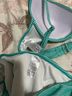 Reef Stripes Teal Two Piece Swimsuit Size L - photo 3
