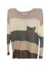 Vanilla Bay Stripes White Pink Pullover Sweater Size S - photo 1