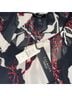 Talbots 100% Polyester Floral Black White Blouse Size M (petite) - photo 4