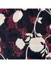 Talbots 100% Polyester Floral Black White Blouse Size M (petite) - photo 5