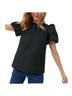Pomander Place Jacquard Black Short Sleeve T-Shirt Size XL - photo 1