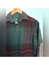 Ralph Lauren 100% Lambswool 100% Polyester 100% Leather Tropical Tweed Brown Green Jacket Size S - photo 5