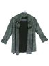 AGB Leopard Print Black Multi Color Cardigan Size L (petite) - photo 1
