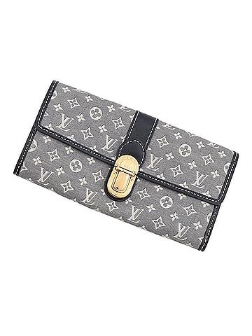 Louis Vuitton Louis Vuitton Monogram Idylle Portefeuille Sarah Long Wallet M63007 LOUIS VUITTON WALLET (view 1)