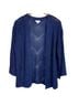 Sundance Chevron-herringbone Blue Cardigan Size S - photo 1