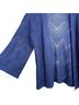 Sundance Chevron-herringbone Blue Cardigan Size S - photo 3