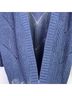 Sundance Chevron-herringbone Blue Cardigan Size S - photo 5