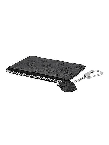 Louis Vuitton Louis Vuitton Monogram Mahina Pochette Clé M69532 Wallet/Coin Case, Black. coin purse, wallet. (view 2)