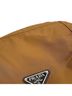 Prada Brown Prada Triangle Backpack Nylon Leather 2VZ117 PRADA Handbag One size - photo 7