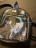 Hot Topic 100% Polyurethane Print Black Blue Backpack One size - photo 12