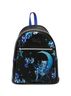 Hot Topic 100% Polyurethane Print Black Blue Backpack One size - photo 1